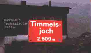 Rasthaus Timmelsjoch 2509 m